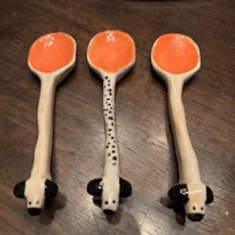 Anthropologie Dog Mixing Spoons